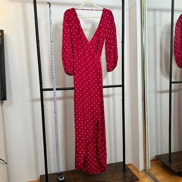 Reformation - Primrose wrap dress - - Picture 7 of 13